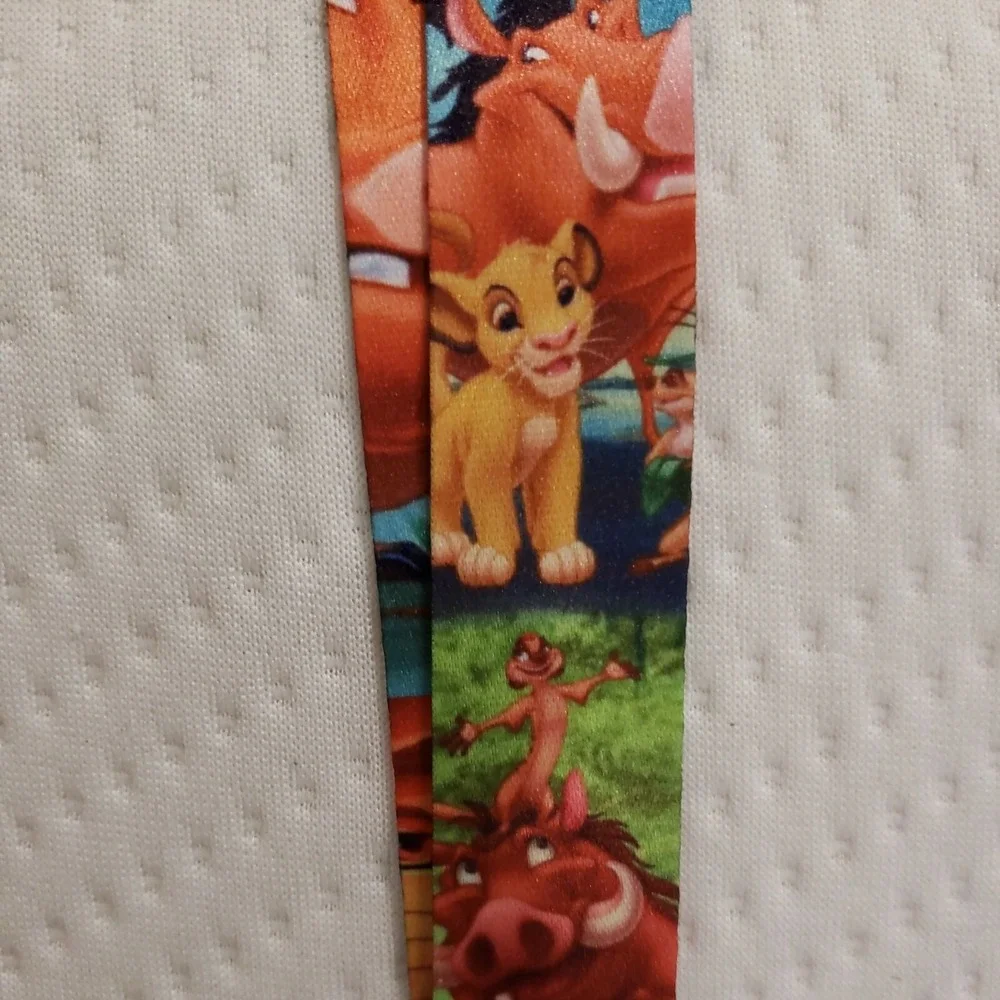Disney LION KING‎ Movie Film Animation Pin Trading Neck lanyard ID keys NEW 036